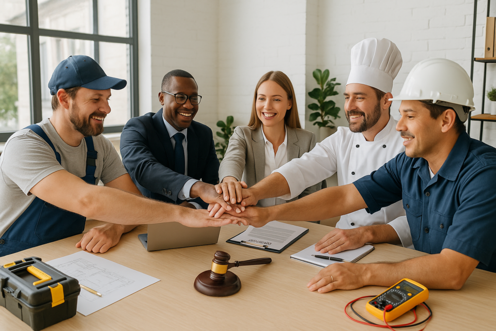 Blog ideas for local business helping diverse local service providers collaborate